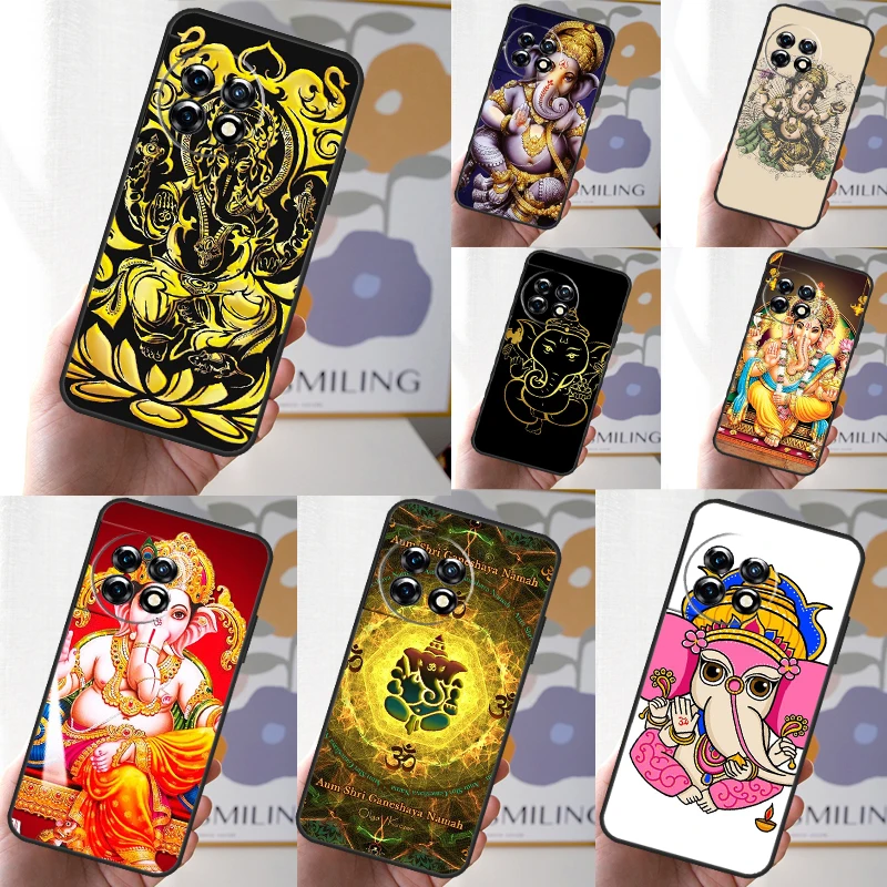 Lord Ganesha Case For OnePlus 12 11 9 10 Pro 10R 8T 10T 12R OnePlus Nord CE 3 2 Lite N30 N20 N10 Cover