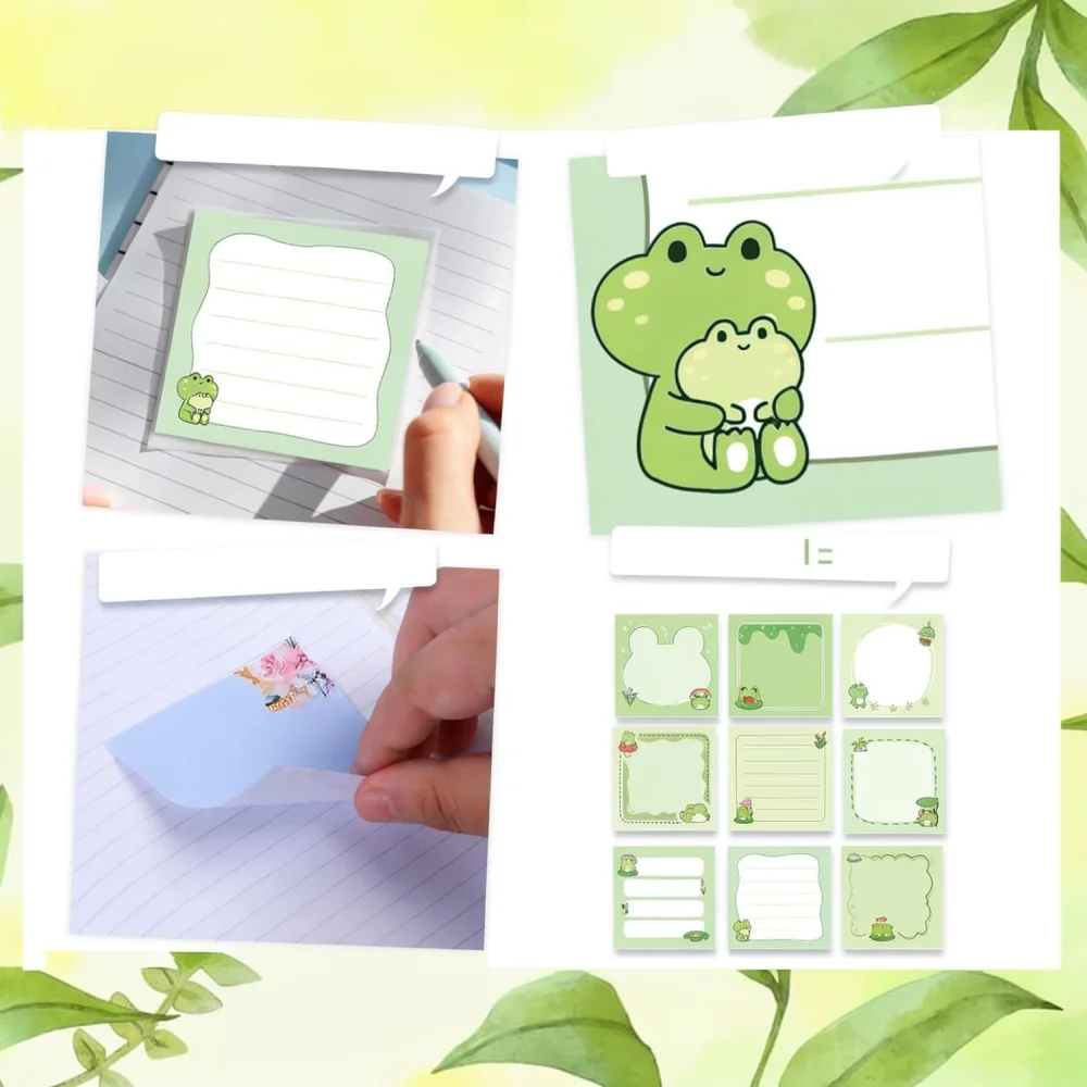Decorative Adhesive Memo Pads For Yinxiang Stationery Office Supplies Kawaii Animal Notebook Planner Removable Record Note Paper