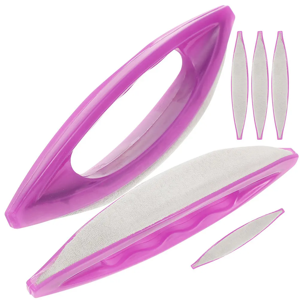 

Набор из 6 профессиональных полировочных инструментов для ногтей с нежной текстурой для натуральных и акриловых ногтей, маникюра, педикюра, восковой полировки