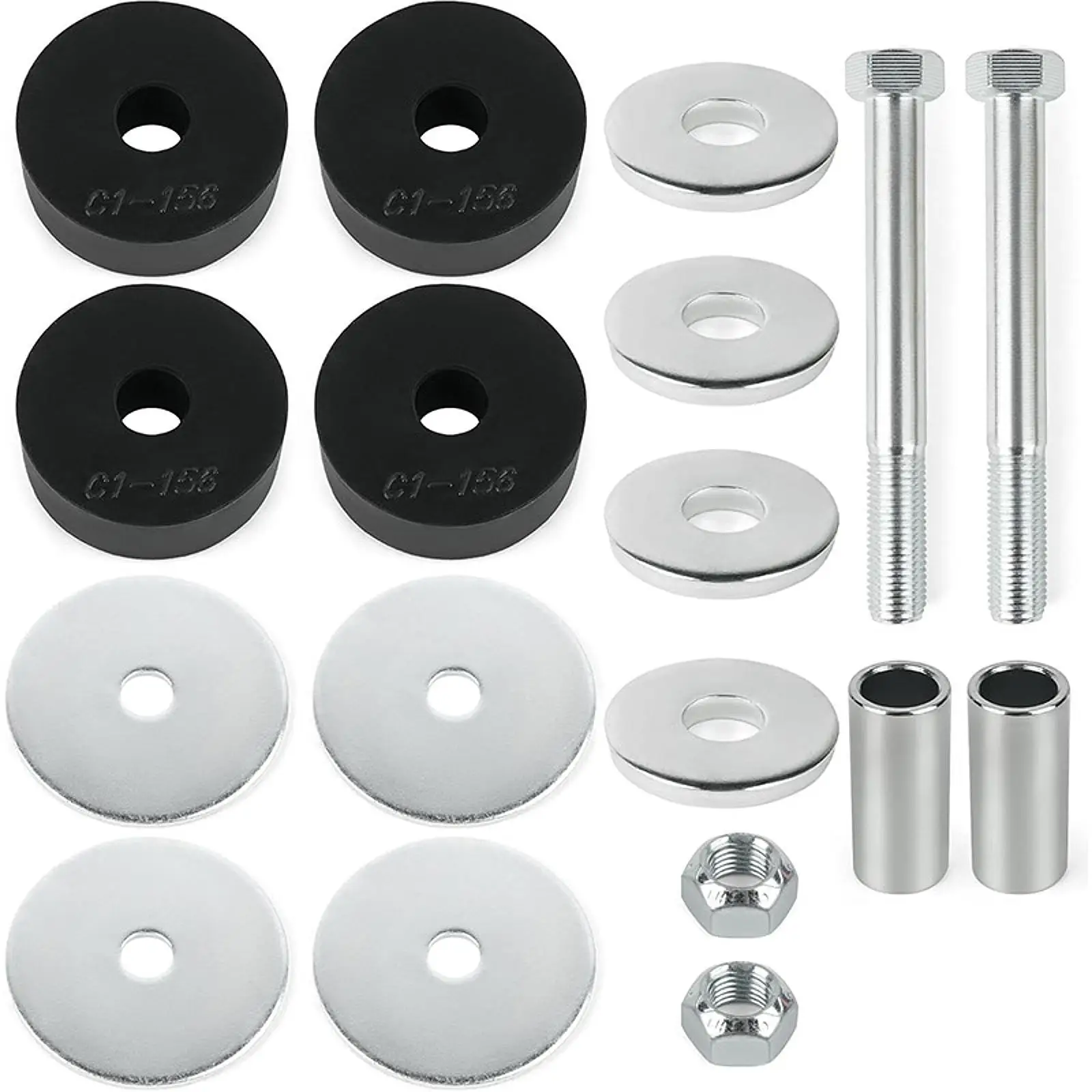 Комплект накладок опорного болта рамы радиатора C4TZ-8125-s Ремонт Простота установки