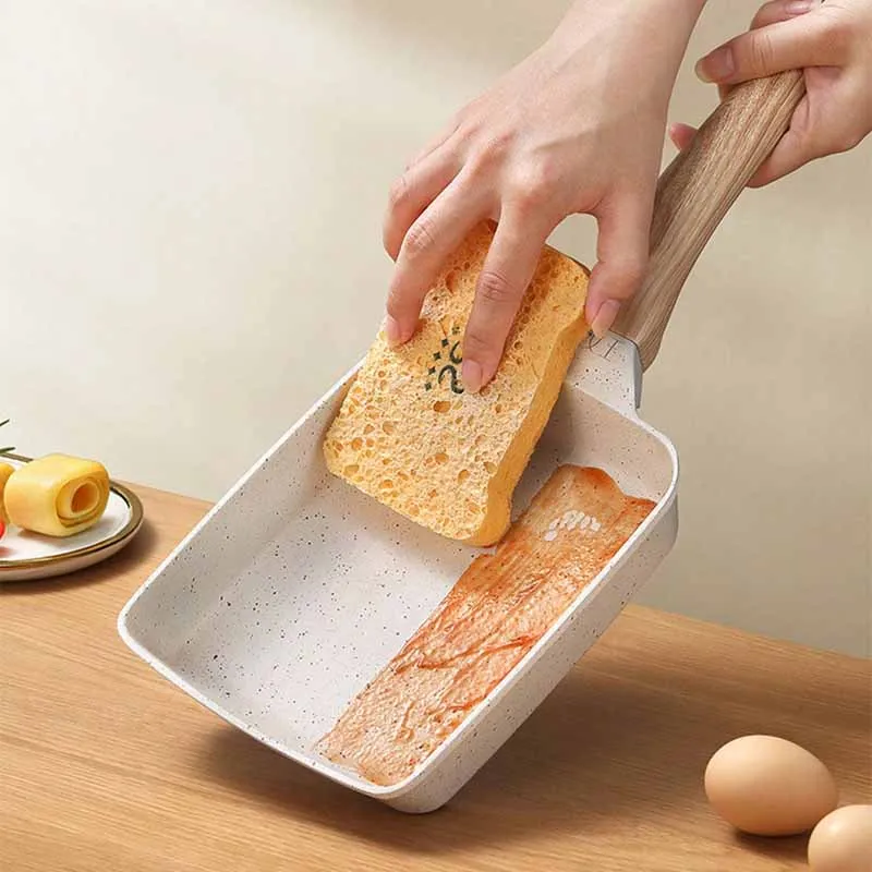 

Kitchen Non Stick Pan, Used For Frying Eggs And Steak, Handle Heat-Resistant, Durable, Gas And Induction Cooker Compatible