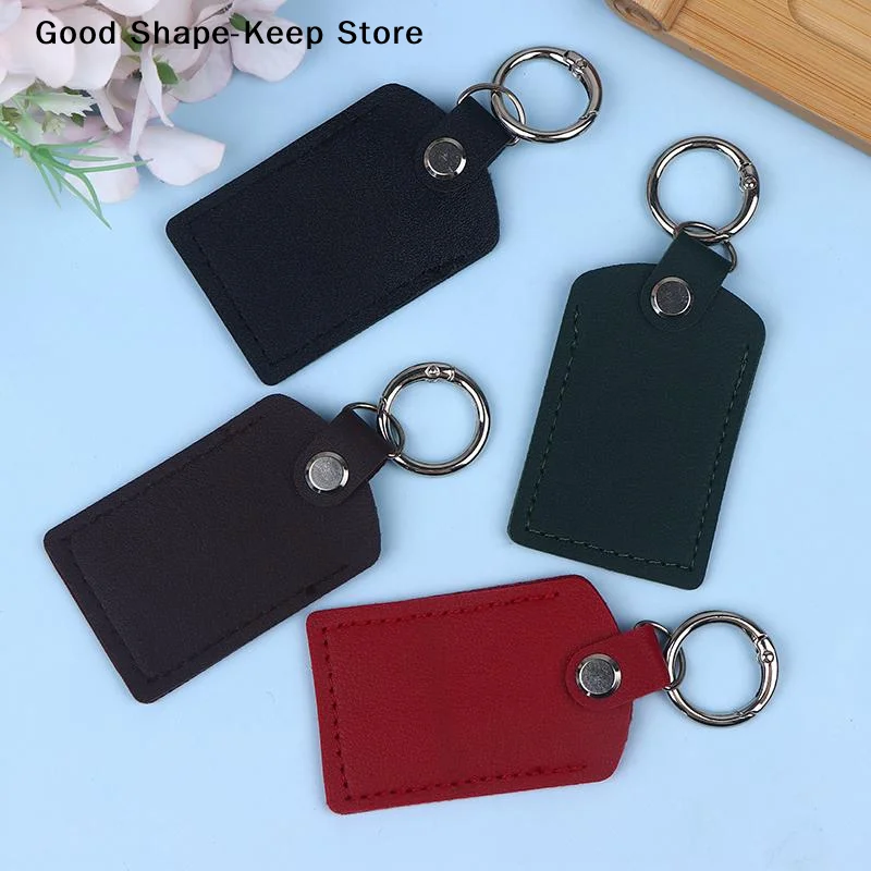 Leather Bag Case For Chameleon Ultra Accessories NFC Smart Access Card Sleeve Case Genuine Leather Keychain IC Card Bag