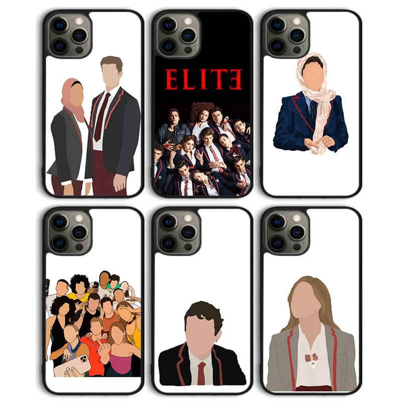 Elite Samuel Nadia Phone Case Back Cover For iPhone 17 Air 16 15 14 13 Pro Max 12 Max Plus 11 Pro Max Coque