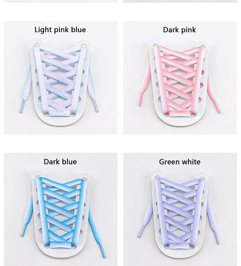 Metallic Shiny Gold Silver Shoelace Glitter White Shoelaces 1.2cm Width Shoe Laces Colorful Bright Silk Casual Laces for Sneaker