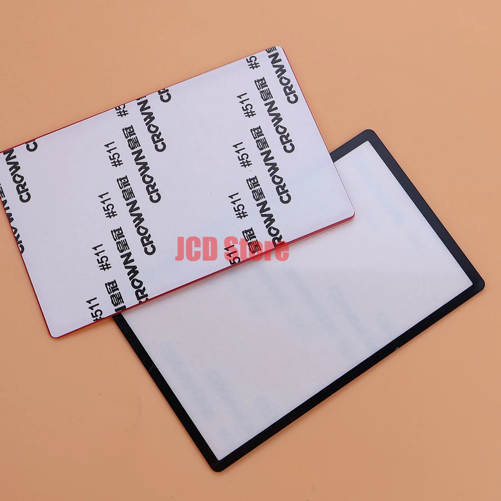 Plastics Protective Screen Lens With Adhesive for 2DS Upper Top Screen Frame Lens Cover LCD Screen Protector For Nintend 2DS
