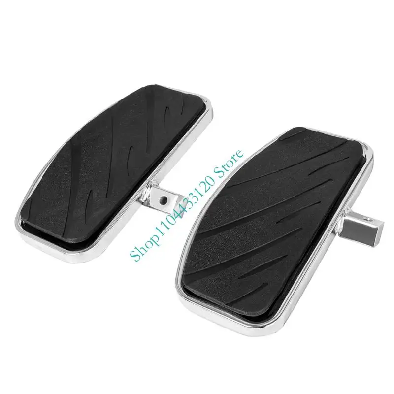 

Nonslip Rubber Insert Foot Pegs Motorcycle Foot Rest Floorboards Universal