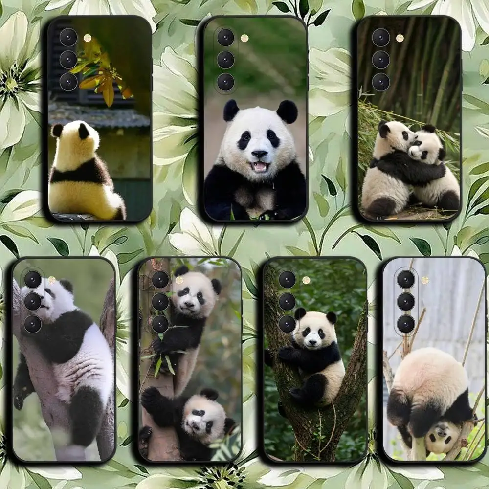 Fubao panda   Phone Case For Samsung Galaxy A52 A42 A32 A22 A12 A02S A72 A73 A51 A41 A31 A21S A71 A40 A30S A20S