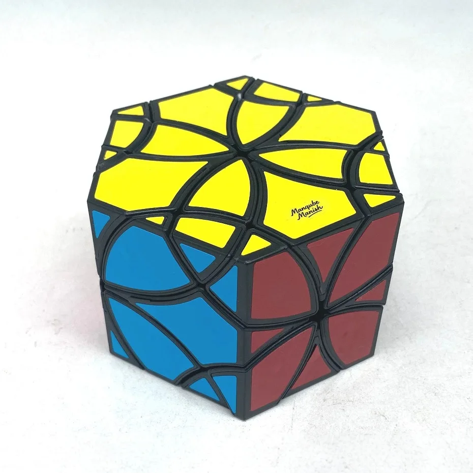 Calvin's  Puzzle CUbe Hexagonal Curvy Copter Cube  Toys for Kids