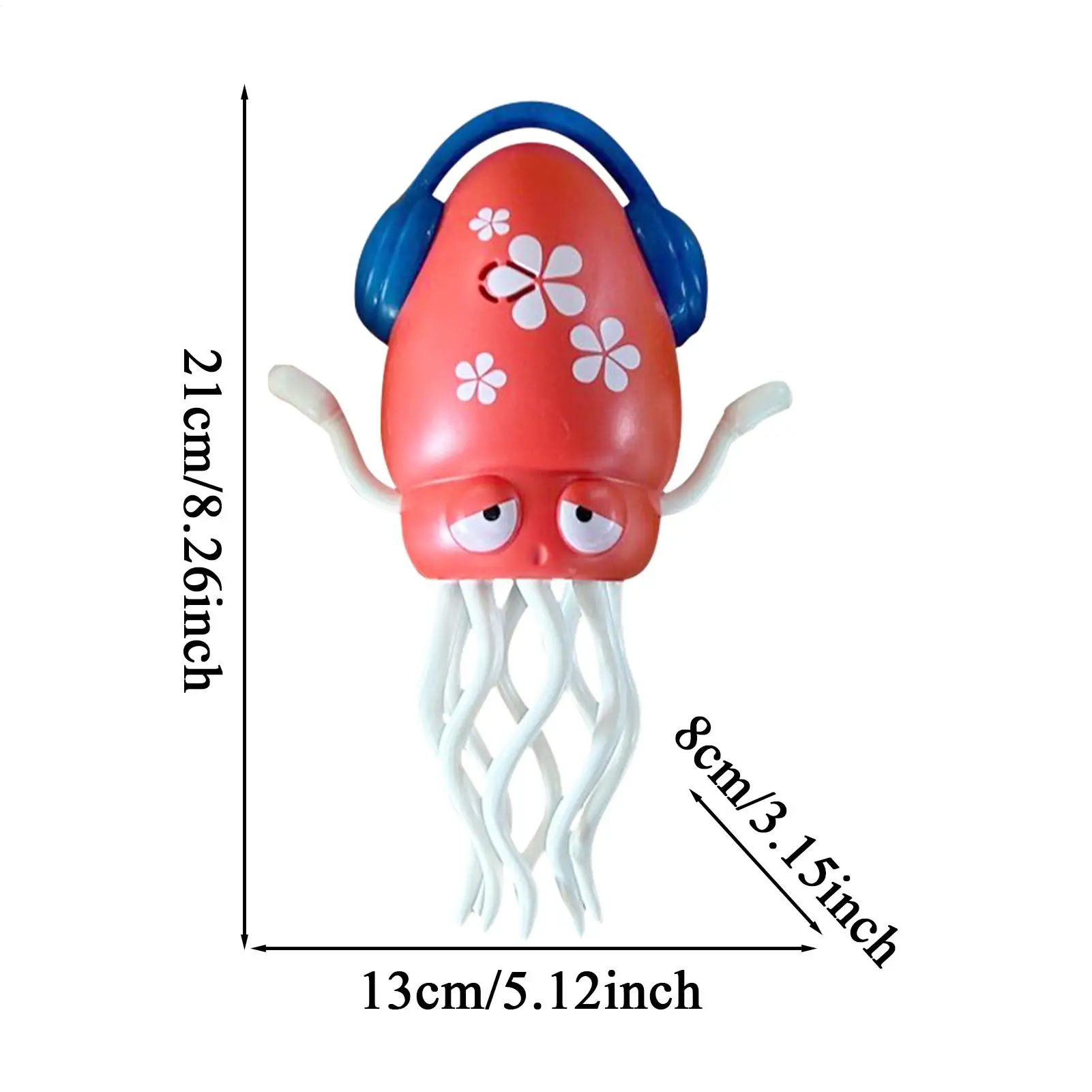 Electric Octopus Toy Developmental Action Octopus With LED Light And Music Interactive Toy For School Classroom Kindergarten