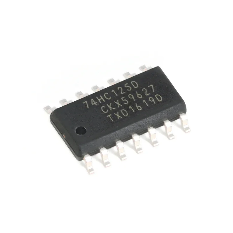 30PCS Original 74HC125D, 653 SOIC-14 Three-state Output Quad Buffer/line Driver Chips