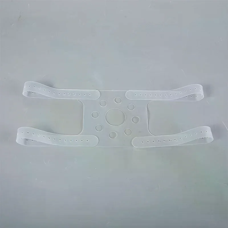 Replacement Strap Headgear For Mask Respirator Head Strap silicone Adjustable  Elastic Band Fixed Strap
