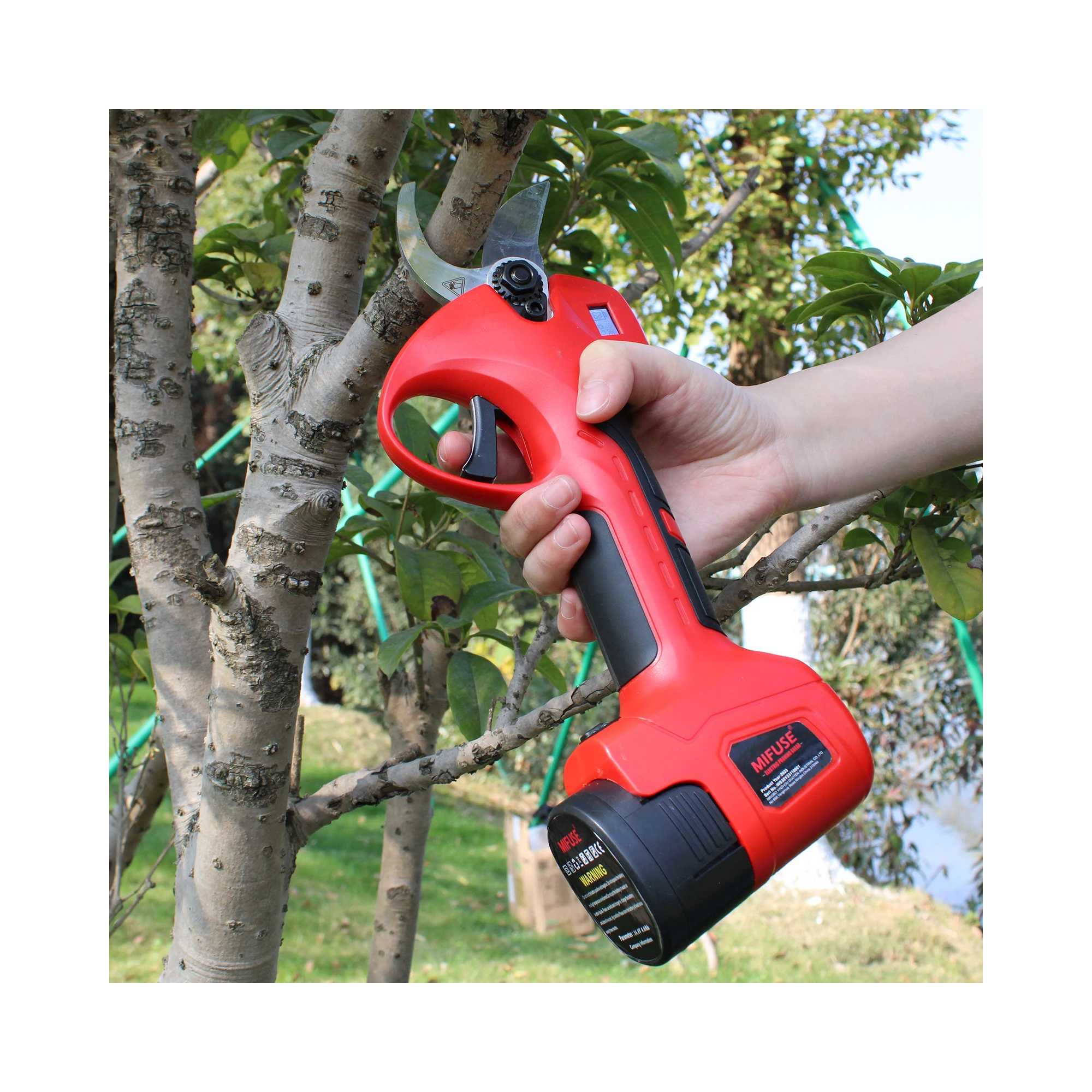 

Профессиональные ножницы с перезаряжаемой батареей 35 мм, электрические ножницы, беспроводной электрический секатор