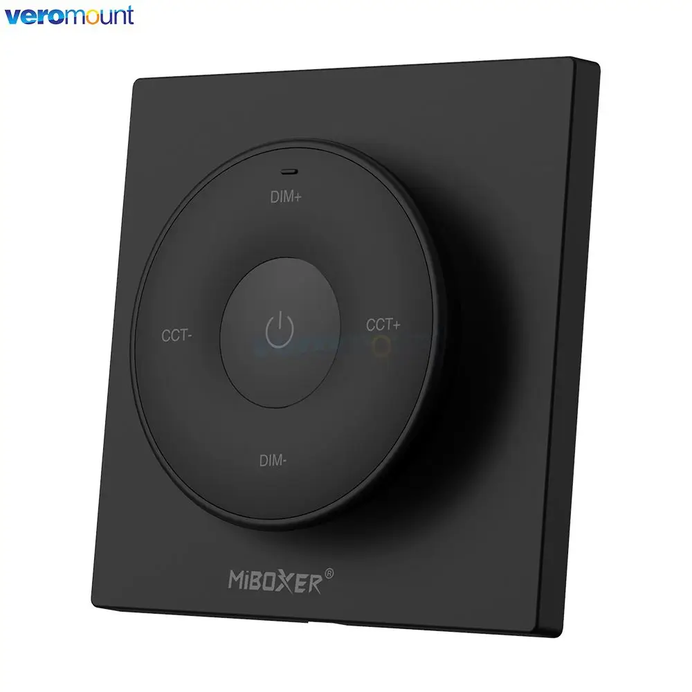 Miboxer K2 K2S 2.4G Mini RF Panel Remote Compatible With Brightness Dimmable Color Temperature Adjustable Lamp Bulb Controller