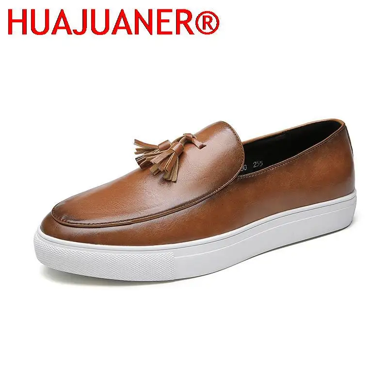 

Italy Men Casual Shoes Autumn Leather Loafers Office Shoes For Men Driving Moccasins Comfortable Slip on Party Fashion Shoes Men