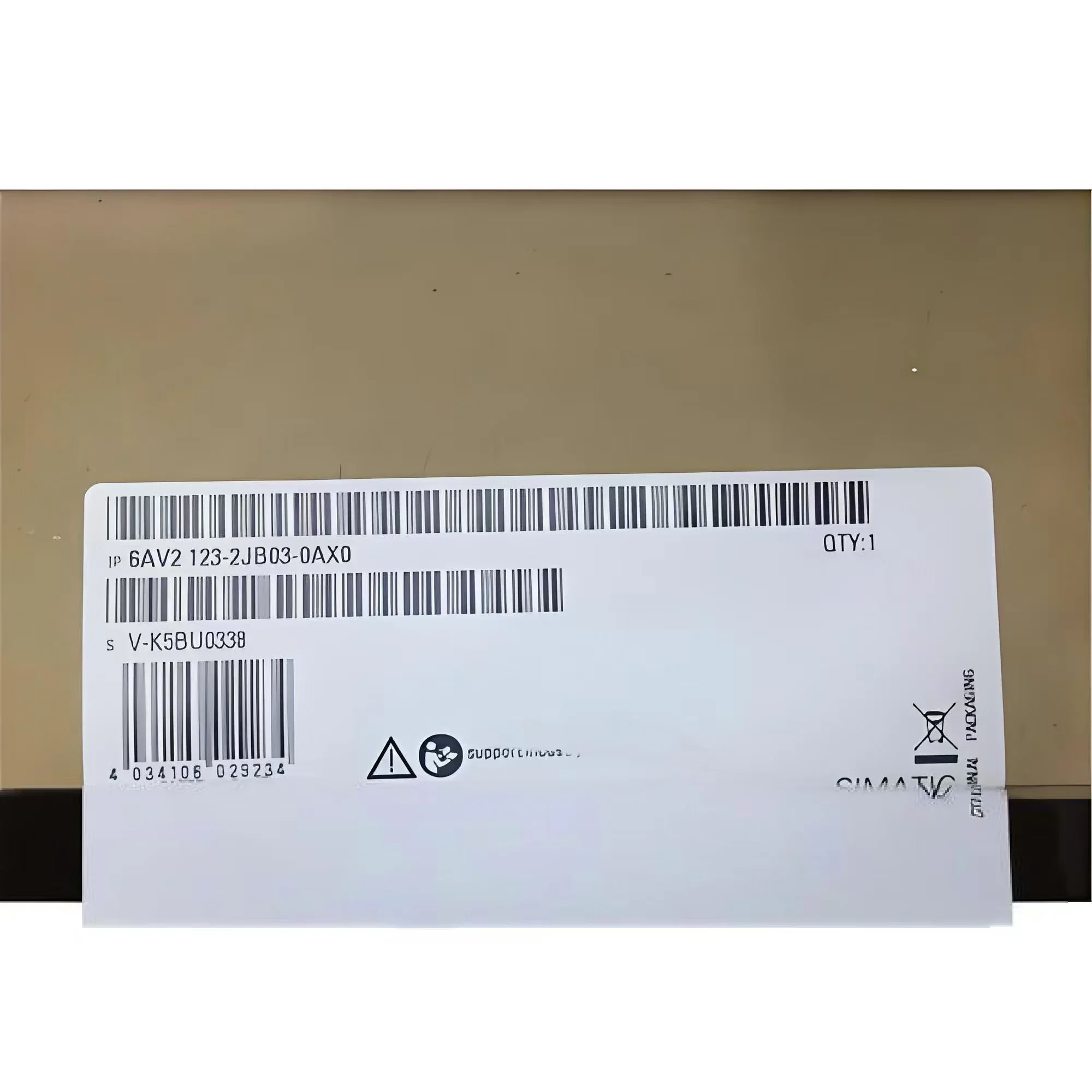 Hmi Ktp900 Basic Touch Panel Basic Panel Key/touch Operation 9" Tft Display 6av2123-2Jb03-0ax0