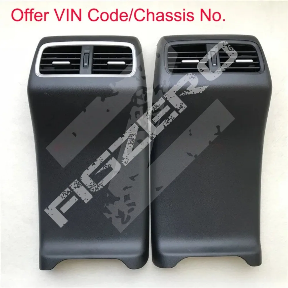 For Honda CR-V 2015 2016 Rear Air Vent in Armrest Rear Air Conditioning Vent High-End Trim with Silver Trim