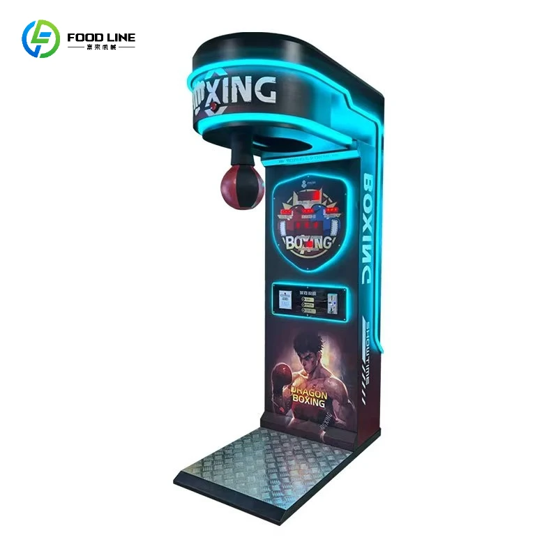 2026 Hot Sale Fist Arcade Coin & Cash Card Operated Supports Multiple Languages Adult Musical Boxing Game Machine Customized