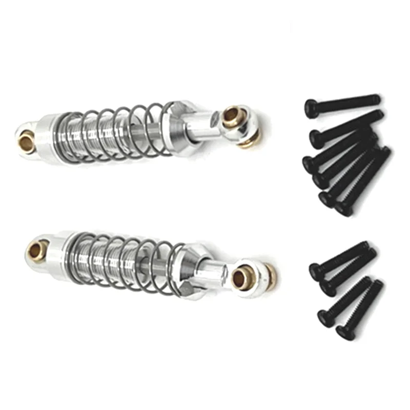 تثبيت محور خلفي من الألومنيوم ، سيارة بتحكم عن بعد تصنعها بنفسك ، إكسسوارات ، فضة ، شاحنة MN ، MN82 ، LC79 ، MN78