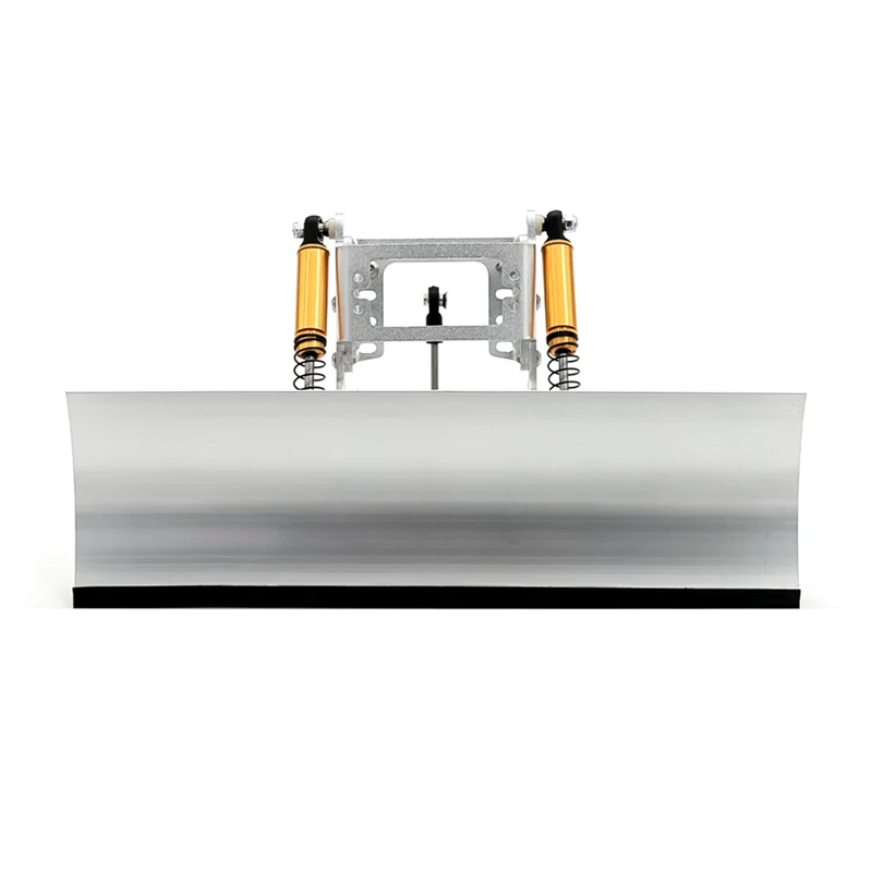 

B24C-For 1/10 Remote Control Climbing Car Kit TRX4 Metal Snow Shovel SCX10 III 90046 Bidirectional Snow Shovel Tool
