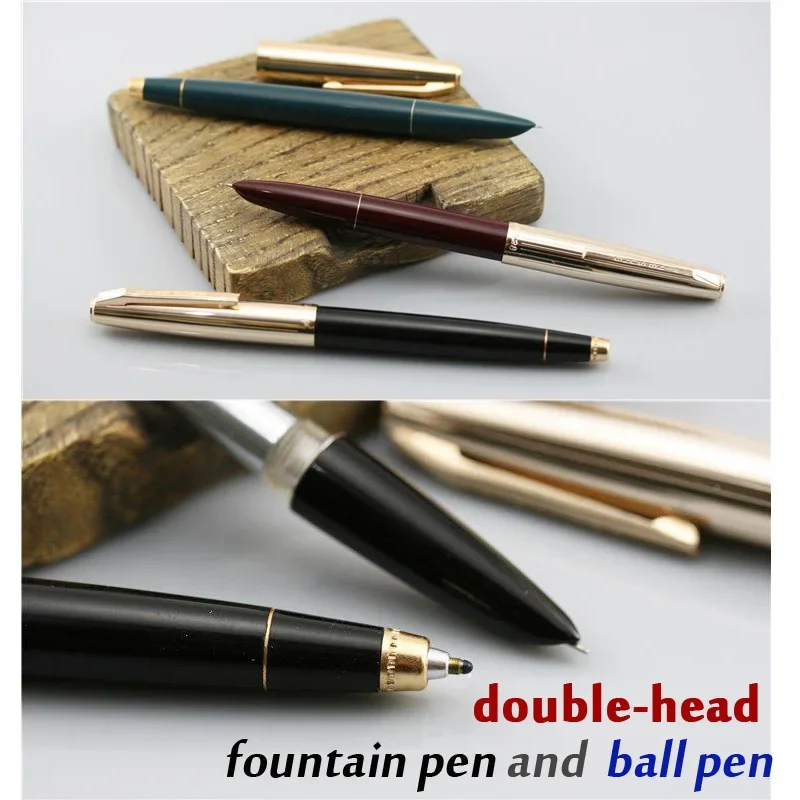 

Yong Sheng double-headed ball point Vintage eternal life fountain pen fountain pen eosin 728