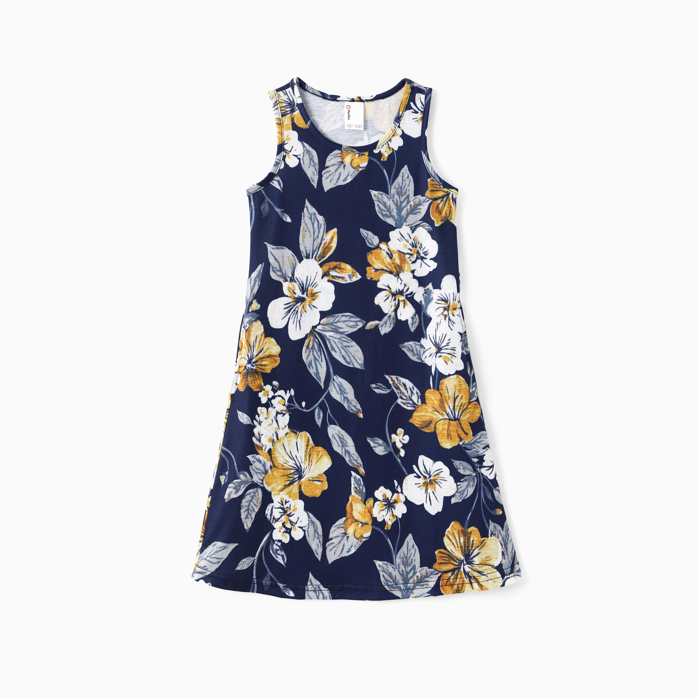 

PatPa Floral Sleeveless Girl's Dress.