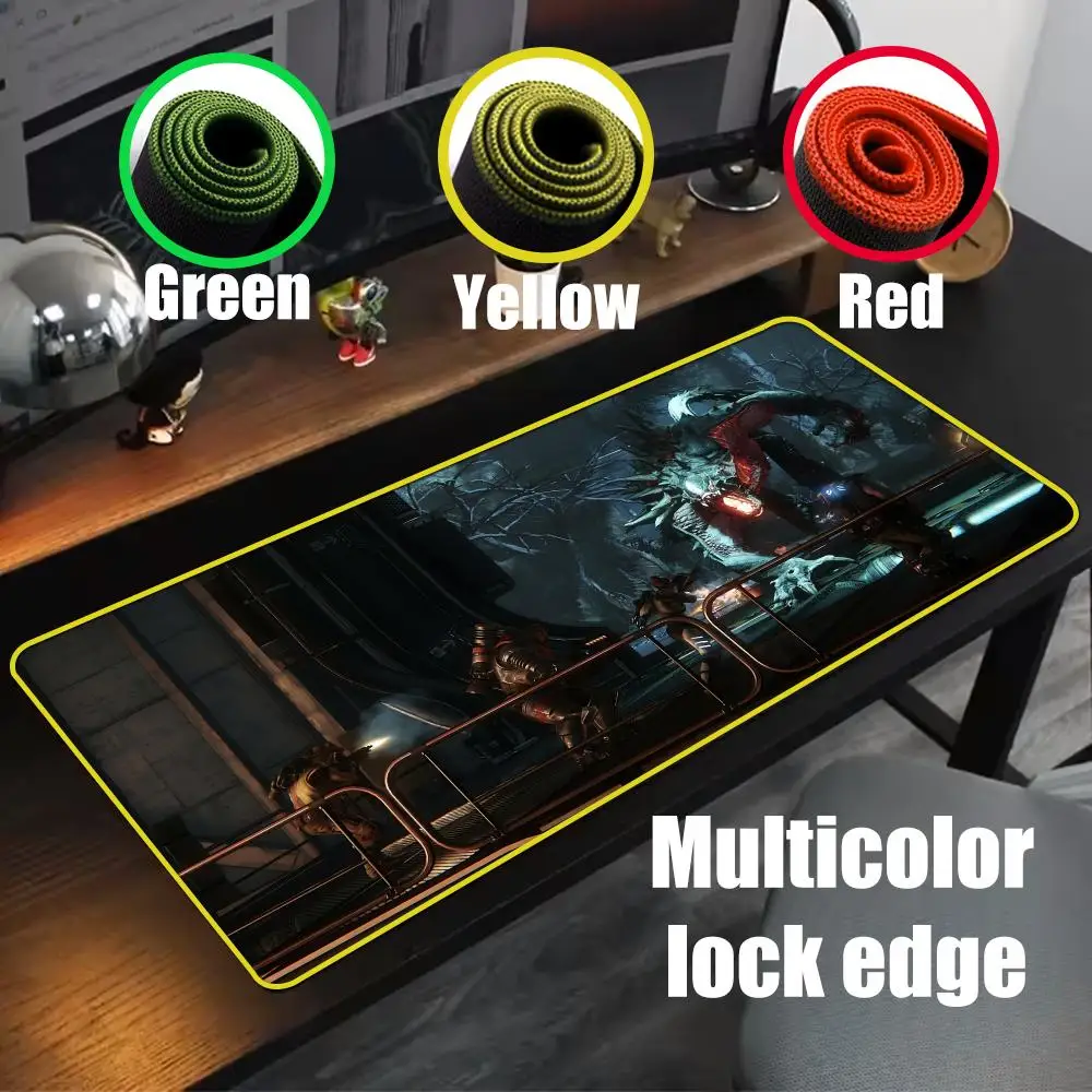 Cool Evolve Mouse Pad 90x40cm Colorful Lock Edge Pure Natural Rubber Desktop Anti slip Large Mouse Pad