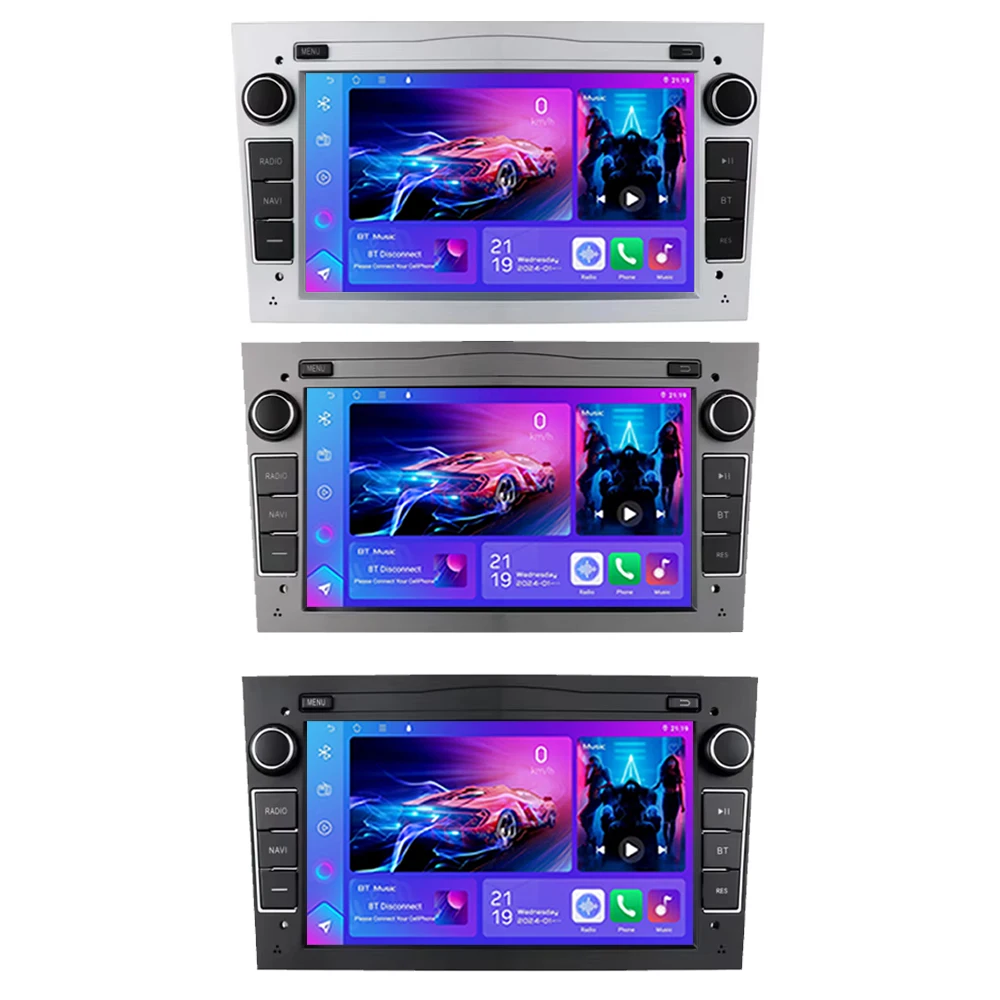 راديو السيارة لأوبل كورسا C D فيفارو أسترا H J فيكترا انتارا زافيرا ميريفا أندرويد 15 Carplay نظام تحديد المواقع والملاحة شاشة عرض السيارة