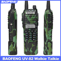 BAOFENG UV-82 Portable Walkie Talkie UV Dual Band Camouflage Long Two Way Radios Support USB Cable Charging UV82 Communication