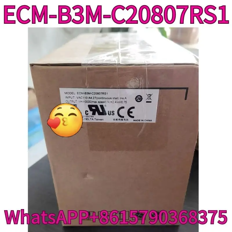 ECM-B3M-C20807RS1 B3 motor with 750W warranty for one year, fast delivery