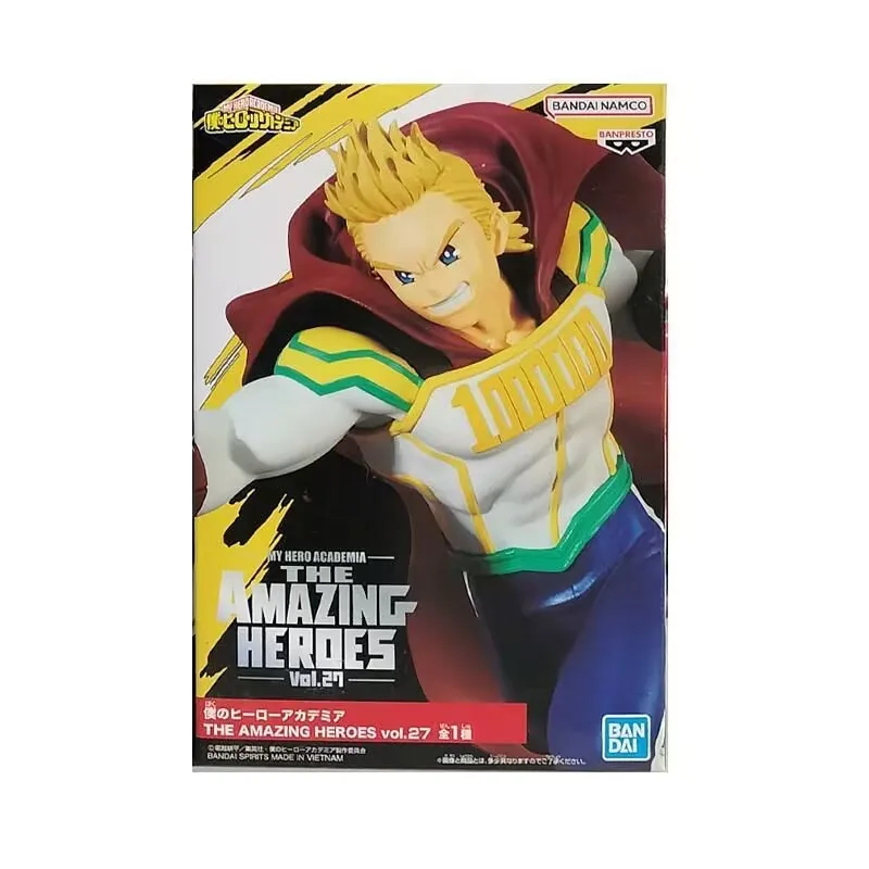 Anime Original Bandai My Hero Academia Anime Million PVC Action Figures Collect Ornaments Figure Model Toys Birthday Gift 15cm