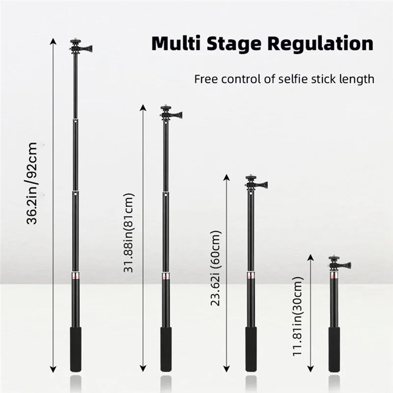 Extendable Edition Selfie Stick For OSMO POCKET 3 Sports Camera Accessories