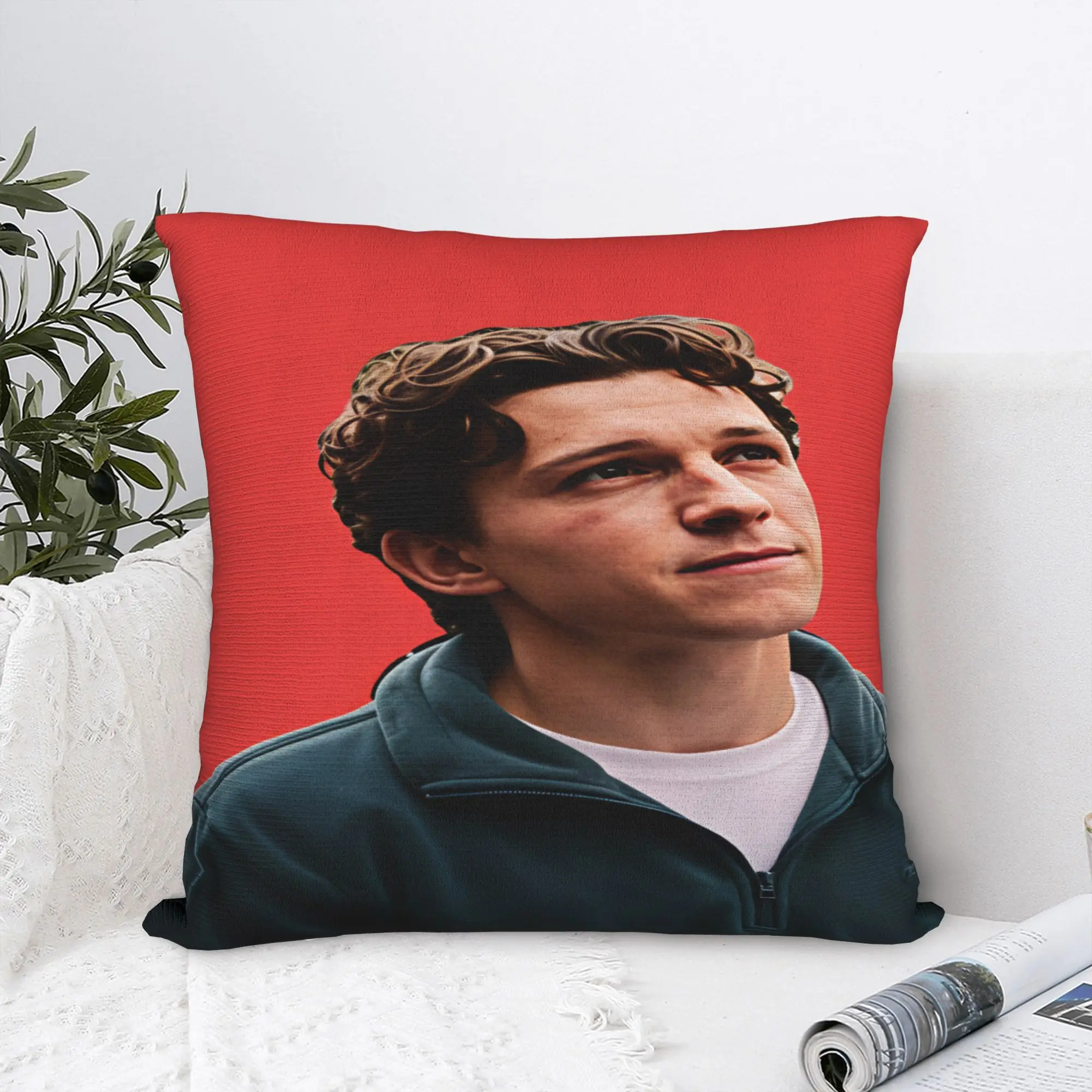 Pillow Case Tom holland is Cool Print  Pillow Cover For Wedding Party Home Decor Vintage Pillowcases