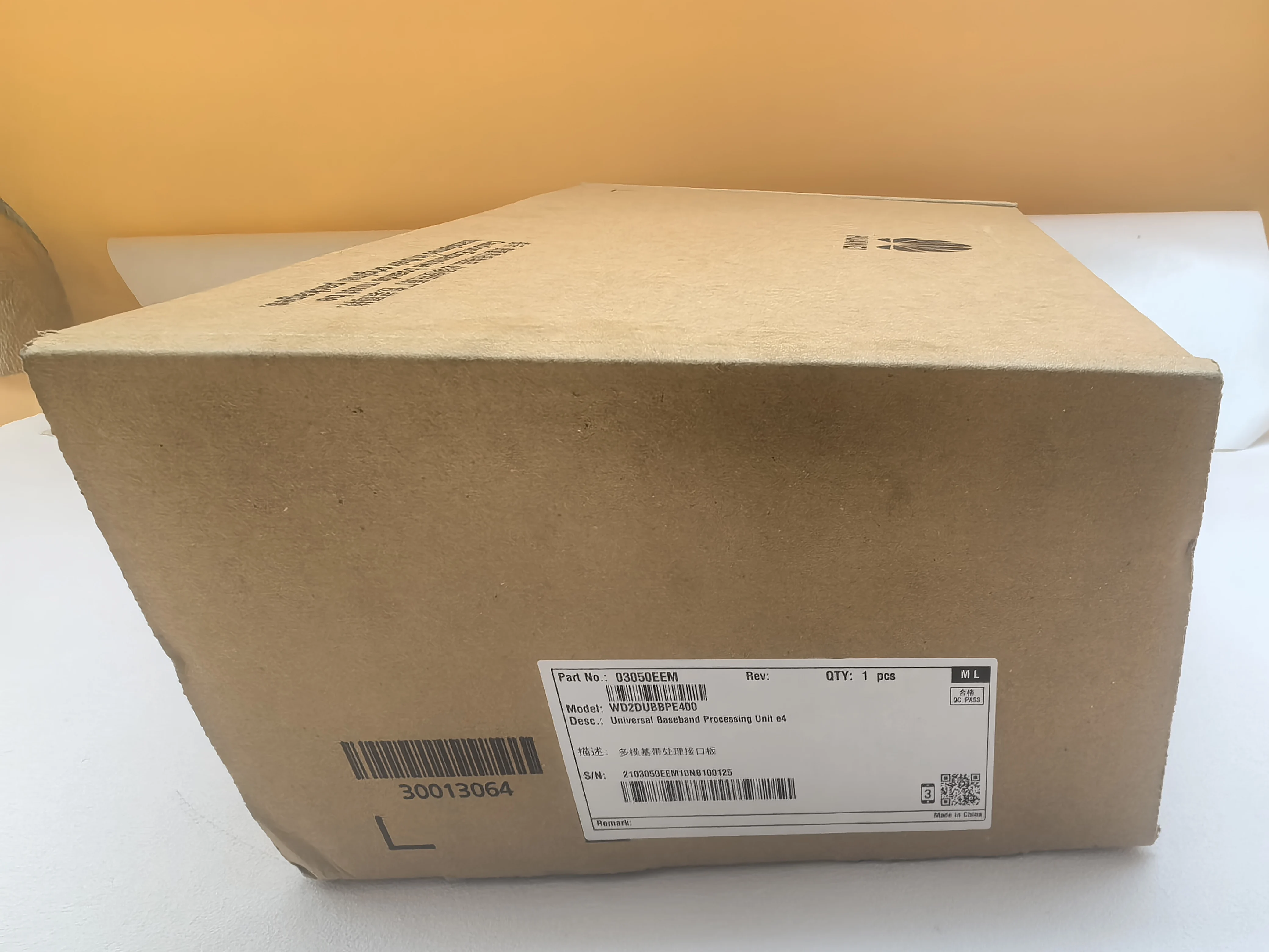 UBBPE4 Papan pemrosesan baseband multimode e4 WD2DUBBPE400 03057155 dan 03050EEM