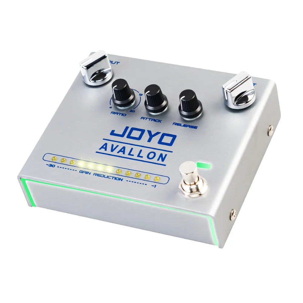 JOYO R-19 AVALLON Compressor Guitar Effect Pedal Warm and Rich Tone Independent Signal Control Electric Guitar Bass Pedal