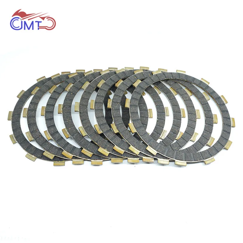 For Honda CR250R 90-07 CRF450R 02-10 CRF450X 05-18 CR500R 90-01 Dirt Bike Vintage Motocross Clutch Friction Disc Plate Kit 8P