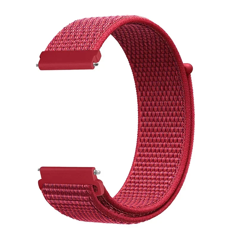 20mm 22mm Nylon Strap For Huawei Watch 5 GT5-4-3 Pro 46mm Bracelet Wristband For Amazfit Balance 2/GTR/GTS/Bip 6/Active 2 Correa