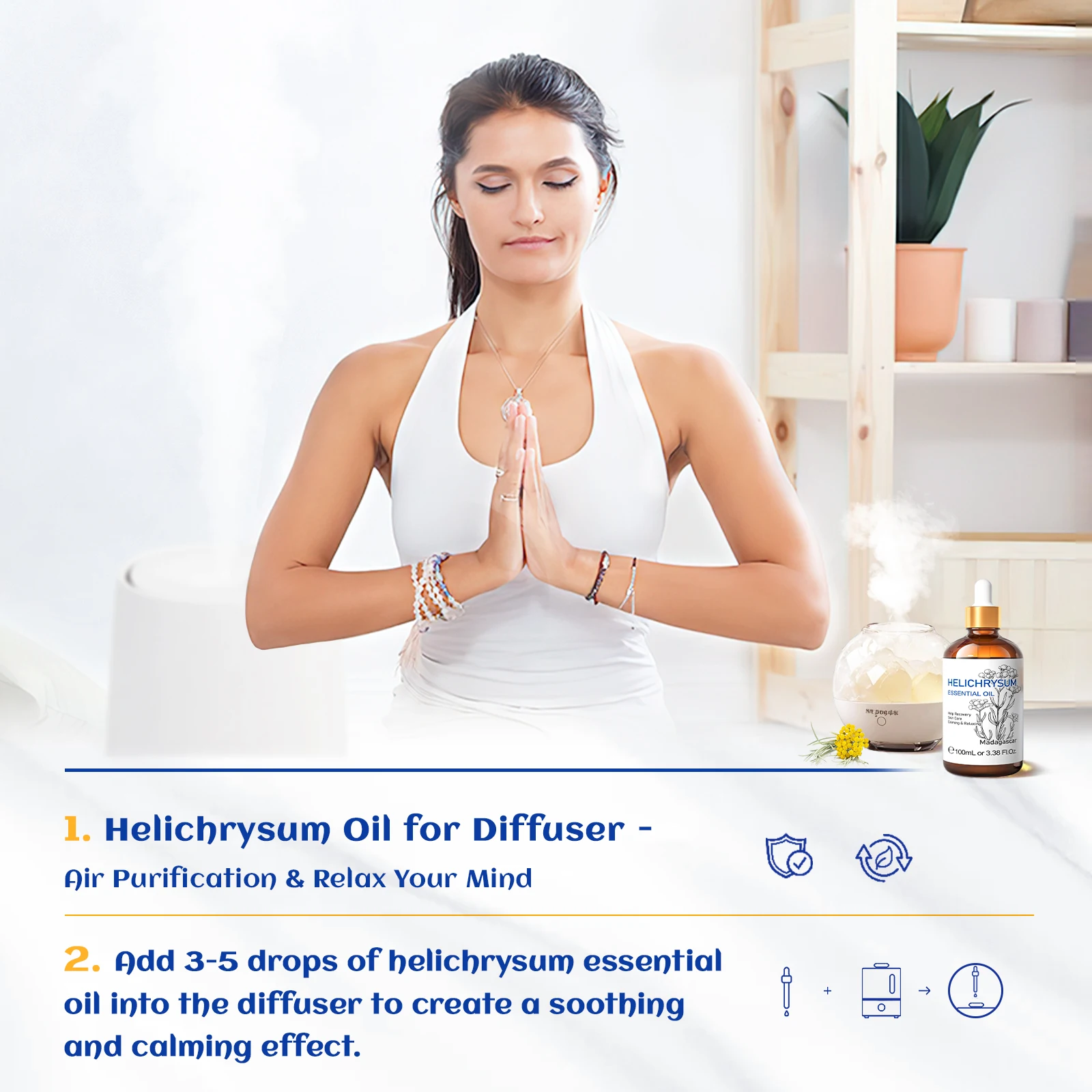 Óleo essencial hiqili 100ml, h - Home Fragrance Units avaliação e preço