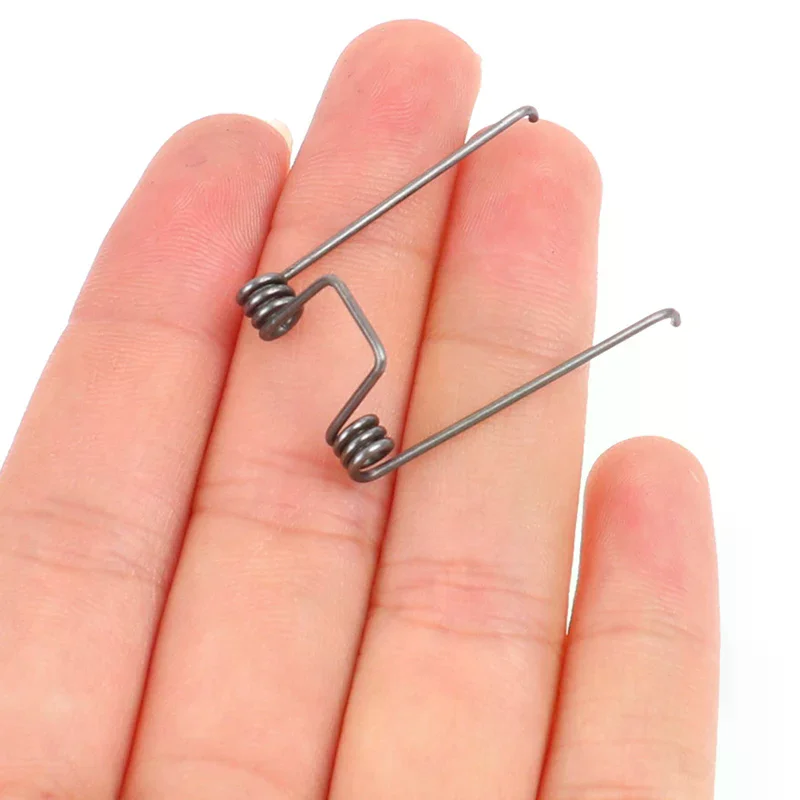 5pcs Clipper Accessories Hair Clipper Swing Head Clipper Guide Block Clipper Replacement Parts With Tension Spring