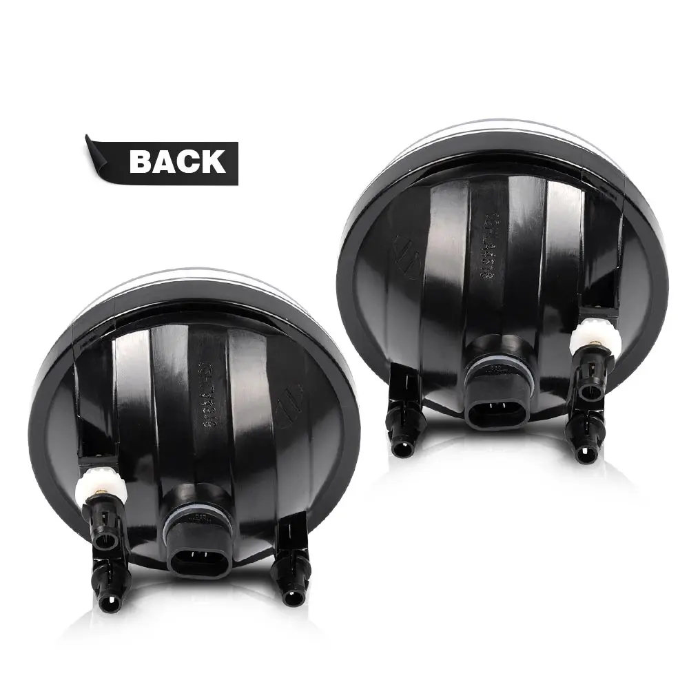 مصابيح الضباب متوافقة مع Gmc Sierra 1500 2007-2013 /Sierra 2500Hd 3500Hd 2007-2014 (Oe Style Clear Lens W/880 12V 37W Bulbs) #3