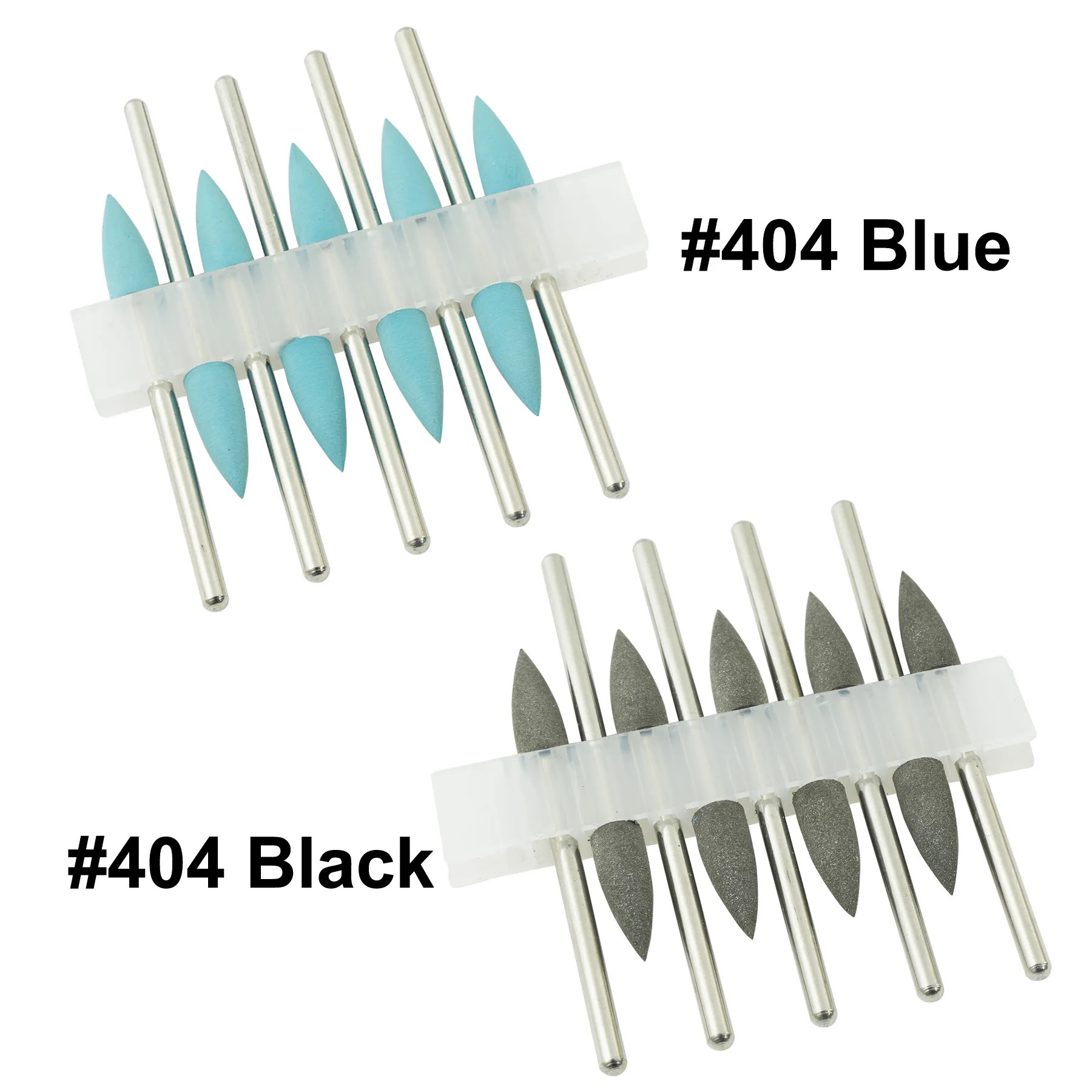 10 Pezzi Punte per Trapano per Unghie in Gomma, Frese Elettriche Rotanti, Utensili per Lucidatura, Accessori per Salone