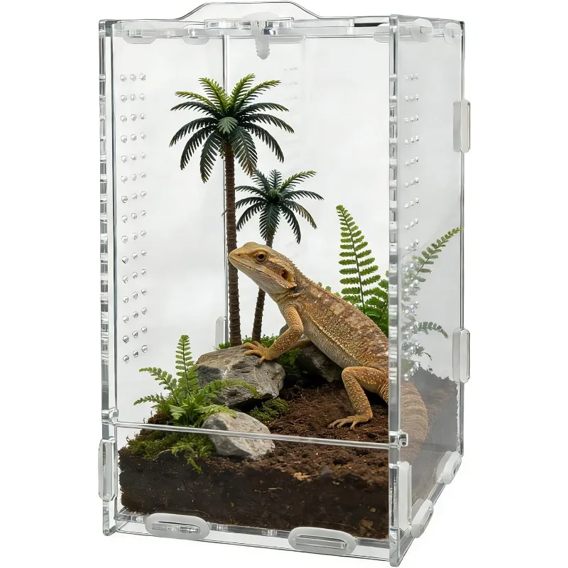 Acrylic Reptile Habitat Enclosure 6