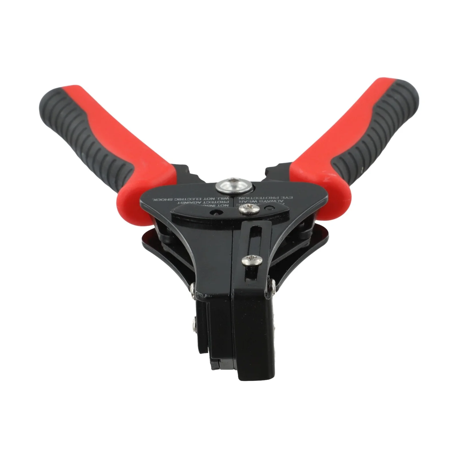 Ergonomic Handle Wire Stripper Tool Electrician Supplies Alloy Steel Construction Thumbwheel Tension Control For Electrical Work