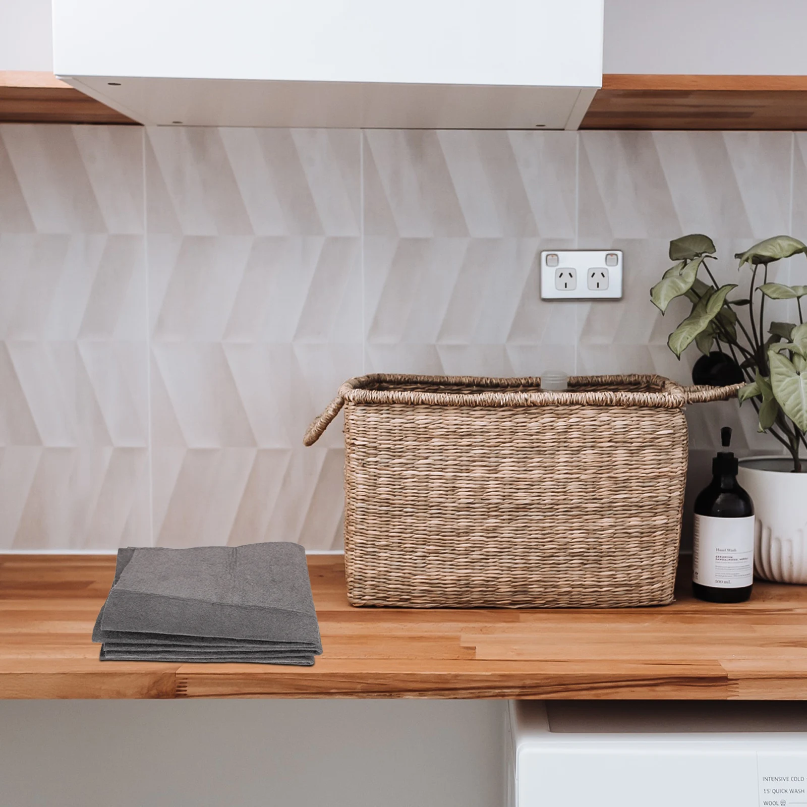 

3Pcs Fiber Glass Dishcloth Kitchen Towels Multipurpose Cleaning Cloths Super Absorbent Washing Towels Household Dish