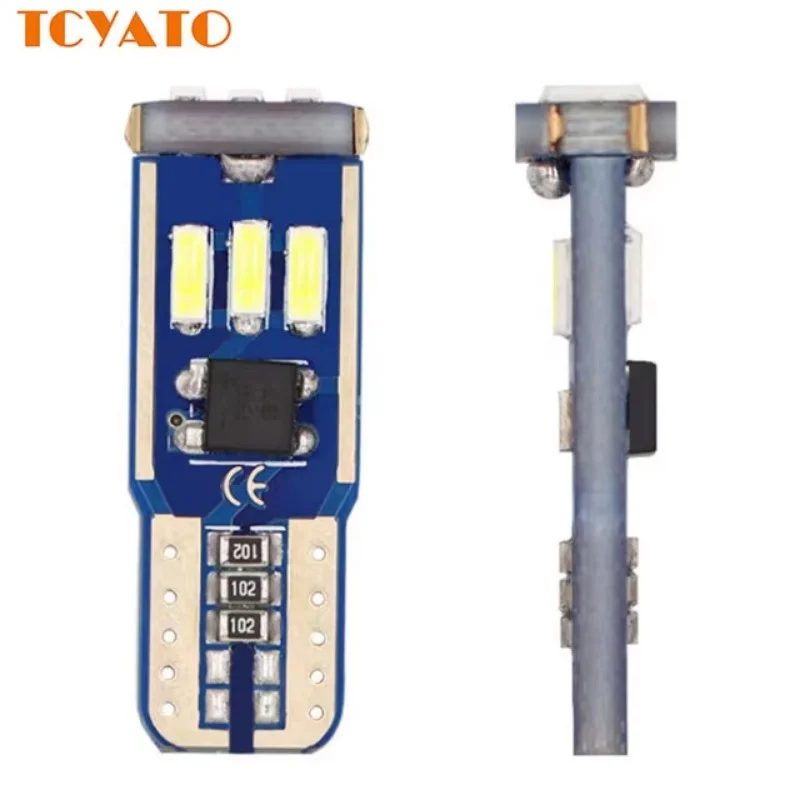 

TCYATO New high-brightness LED width indicator light for automobiles, license plate reading light T10 4014 9SMD