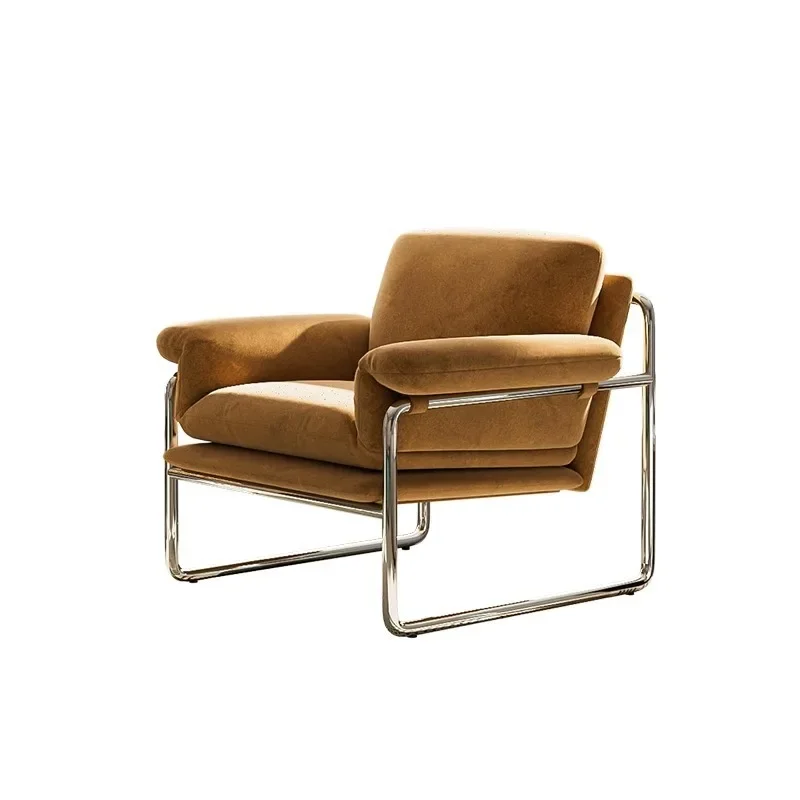

Medieval household use, minimalist light luxury negotiation chair, balcony lazy leisure recliner, living room single chair