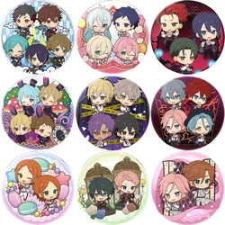 Game Ensemble Stars Brooch Cute Virtual Idol Laser Cullet Badges Pins Cosplay Anime Kiryu Kuro Kagehira Mika Brooches Accesorios