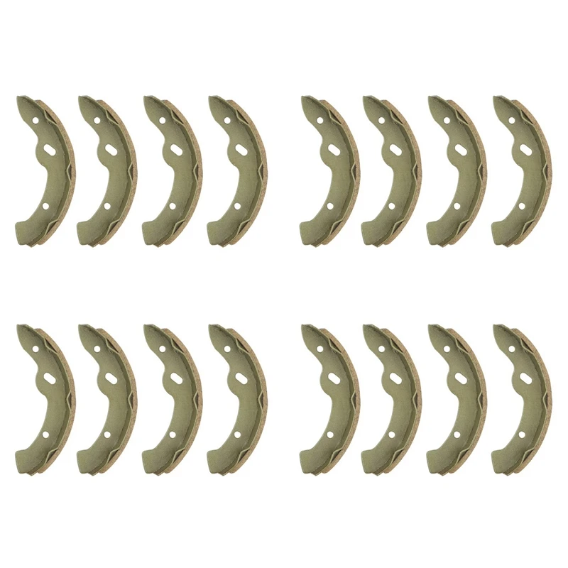 

16X Golf Cart Accessories Replacement Brake Shoes For EZGO TXT Golf Cart 27943G01 70795G01 27943-G01 70794-G01