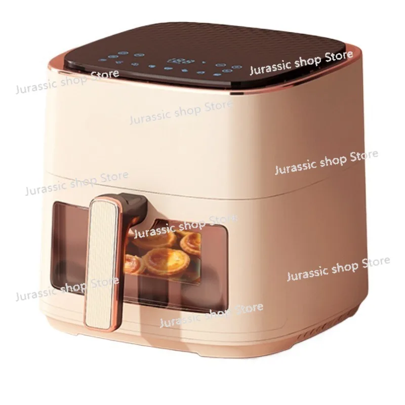 

Household Kitchen Air Fryer Intelligent Large-capacity Visual No-turn-over Oil-free Multi-functional Electric Oven Machine New