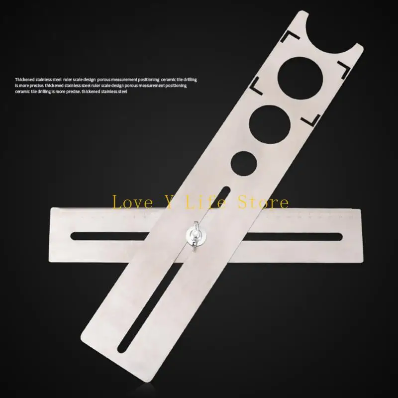 L74C Multifunction Tile Locator Puncher Tapper Universal Glass Tile Wall Machin