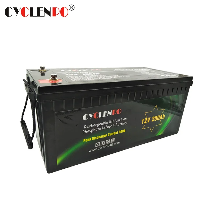 Factory 12v 200ah lifepo4 satert battery for car